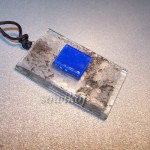 Blue sign wisior