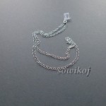 ŁAŃCUSZEK srebrny Delicate