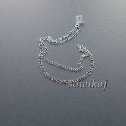 ŁAŃCUSZEK srebrny Delicate
